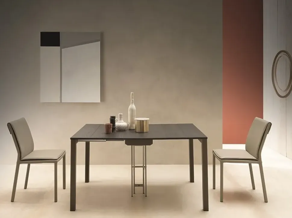 Consolle allungabile Quad Altacom in legno a prezzo Outlet