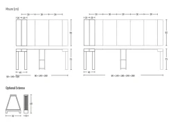 Consolle modello Combi a marchio Altacom SCONTATA