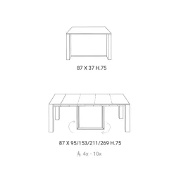 Consolle modello Consolle micro a marchio Easyline SCONTATA