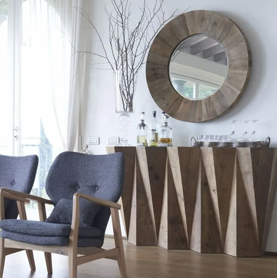 Consolle modello Legno vecchio Dialma brown scontata del 50%