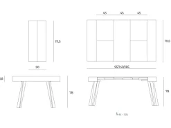 Consolle modello Panaché Ozzio in Offerta Outlet