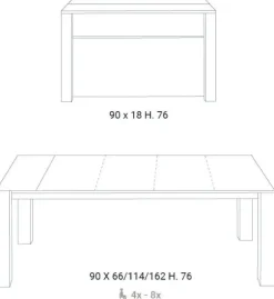 Consolle modello Slimmy Easyline scontata del 30%