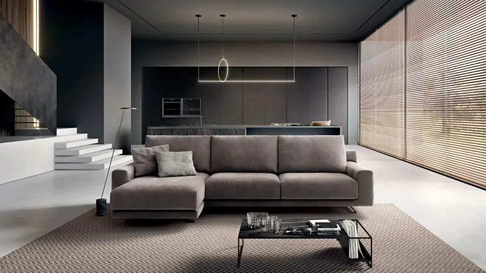 Contatta il venditore per scoprire il prezzo del Con penisola James Doimo salotti in foto