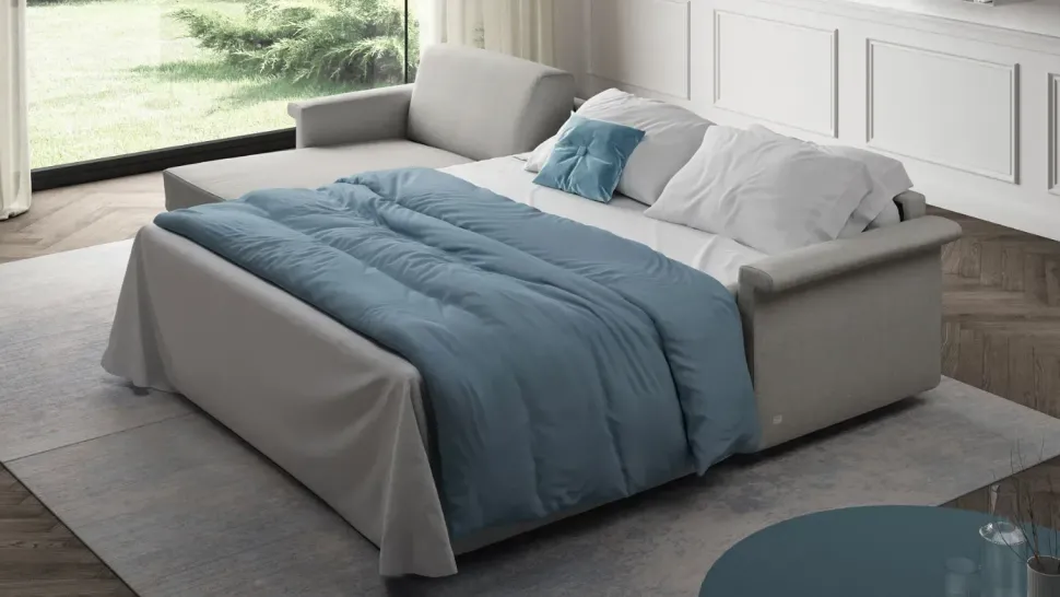 Contatta l'architetto per scoprire il prezzo del Divano letto Tobias Doimo salotti: compila il form.