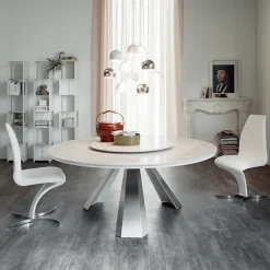 Contatta l'arredatore per scoprire il prezzo del tavolo Eliot round Cattelan Italia.