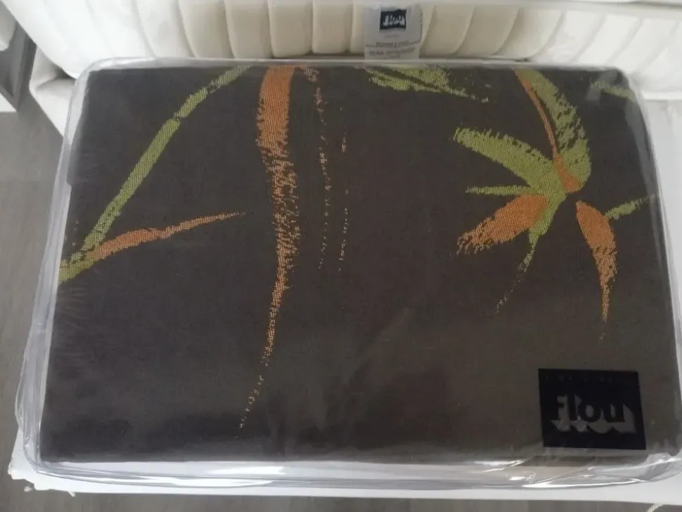 Copripiumini Polinesia marrone in Cotone di Flou a prezzi davvero convenienti