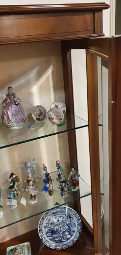 Cristalliera d'antiquariato in stile neoclassico a prezzo Outlet