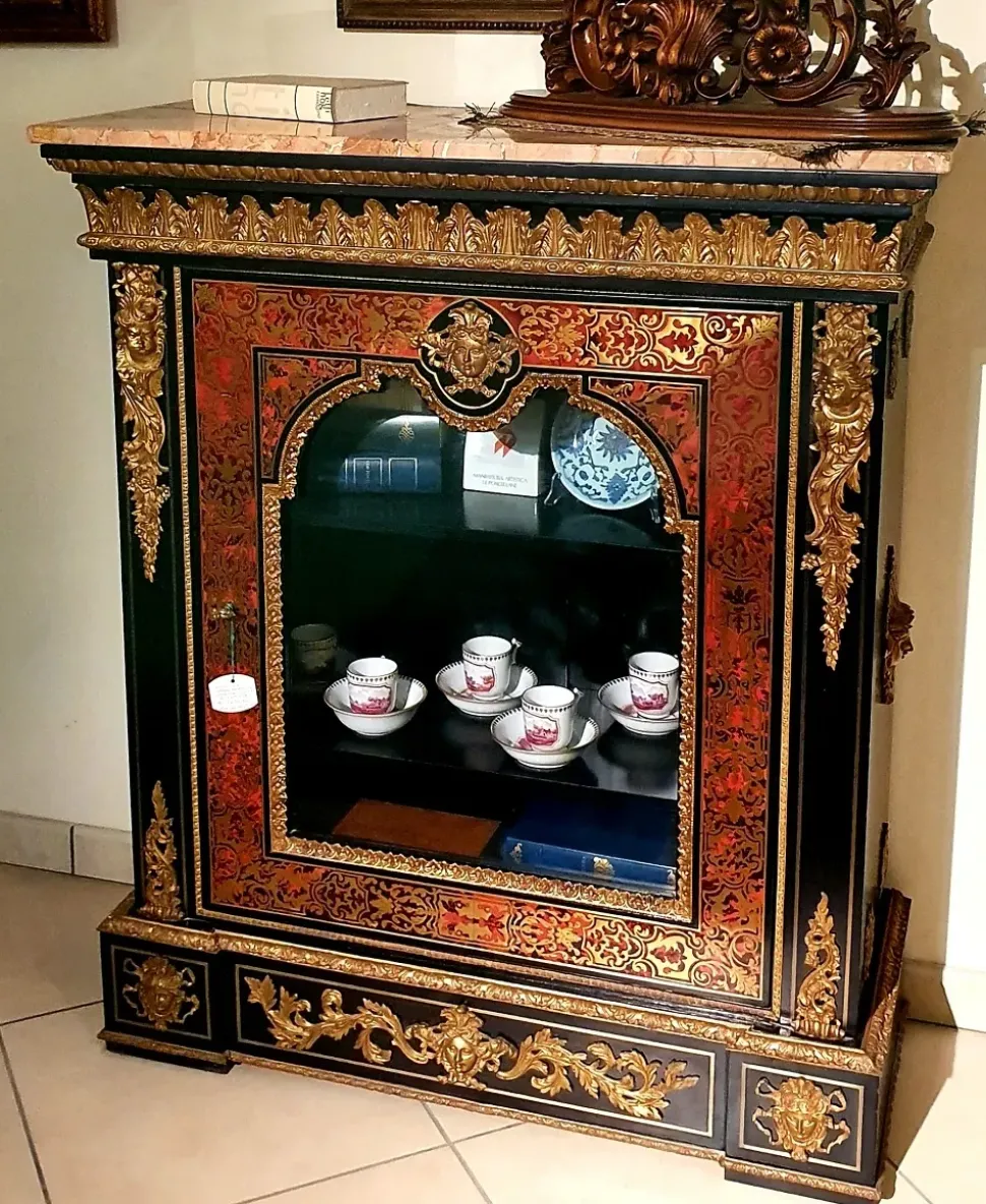 Cristalliera d'antiquariato in stile luigi xvi a prezzo scontato