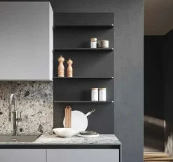 Cucina a PREZZI OUTLET in laminato materico Prima cucine -50%