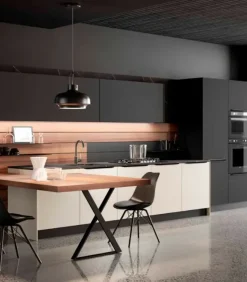 Cucina a PREZZI OUTLET in laminato opaco Arredo3 -40%