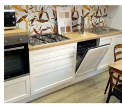 Cucina a PREZZI OUTLET in melaminico Artigianale -53%