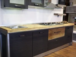 Cucina a PREZZI OUTLET in legno Collezione esclusiva -50%