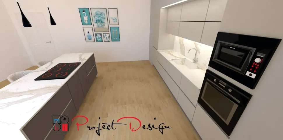 Cucina a PREZZI OUTLET in laminato opaco Arredo3 -58%