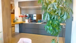 Cucina a PREZZI OUTLET in laccata opaco Scavolini -50%