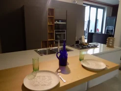 Cucina a PREZZI OUTLET in laccata lucido Stosa -75%