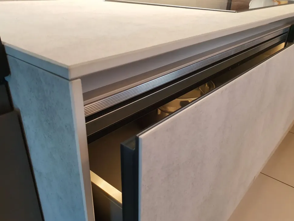 Cucina a PREZZI OUTLET in laccata opaco Arredo3 -43%