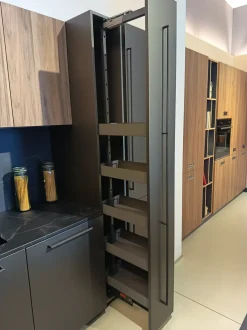 Cucina a PREZZI OUTLET in laminato materico Arredo3 -40%