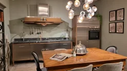 Cucina a PREZZI OUTLET in legno Marchi cucine -58%