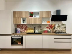 Cucina a PREZZI OUTLET in laminato opaco Creo -34%