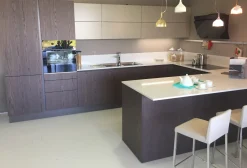 Cucina a PREZZI OUTLET in legno Pedini -40%