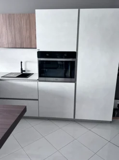 Cucina a PREZZI OUTLET in laminato materico Snaidero -31%
