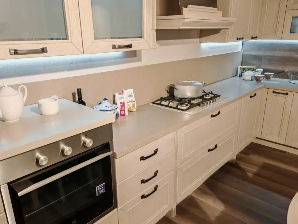 Cucina a PREZZI OUTLET in legno Arredo3 -59%