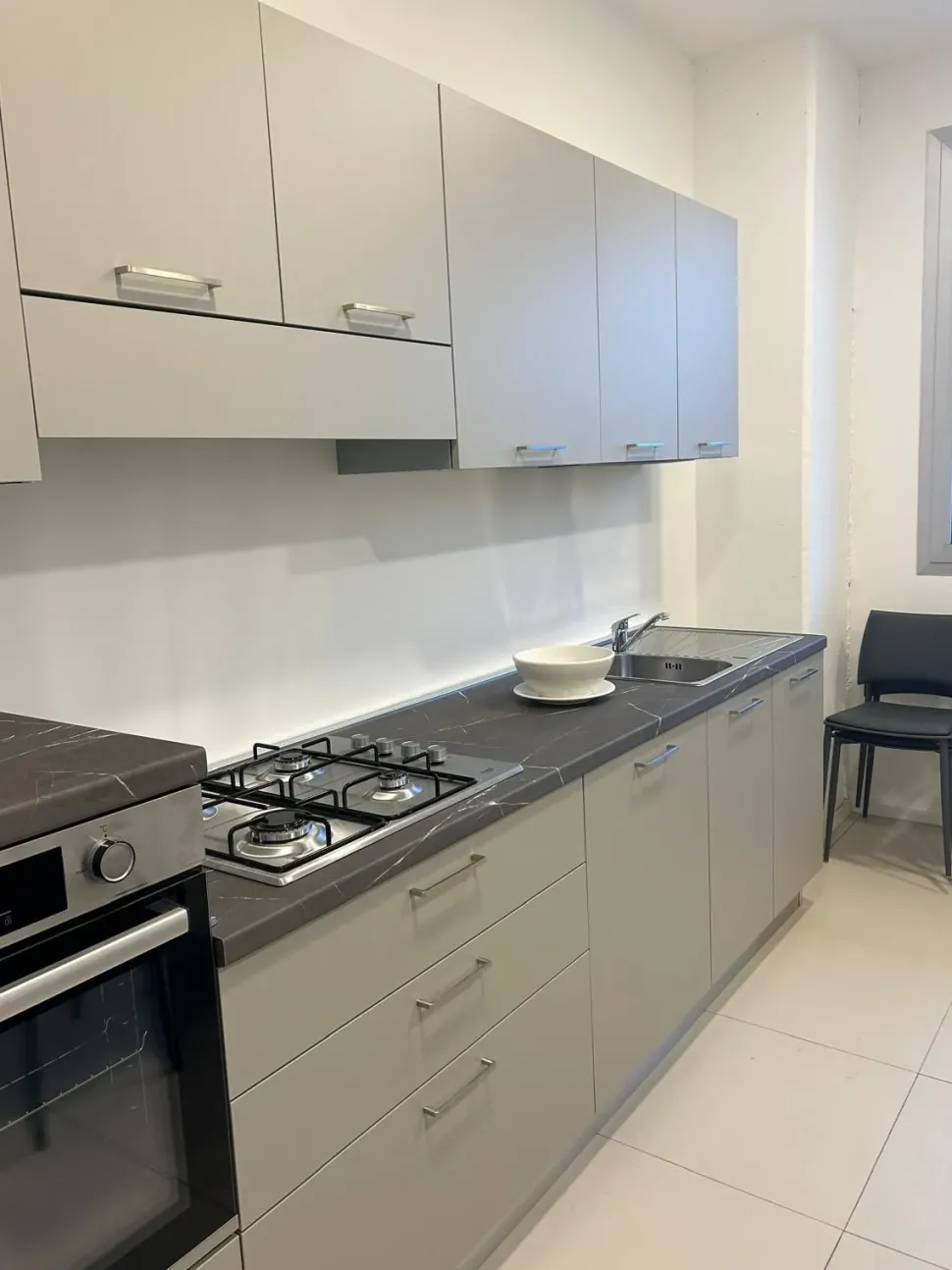 Cucina a PREZZI OUTLET in laminato materico Lube cucine -54%