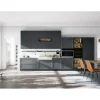 Cucina a PREZZI OUTLET in laccata opaco Ar-due -30%