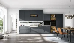 Cucina a PREZZI OUTLET in laccata opaco Ar-due -30%