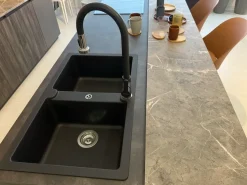 Cucina a PREZZI OUTLET in laminato materico Arrex -30%