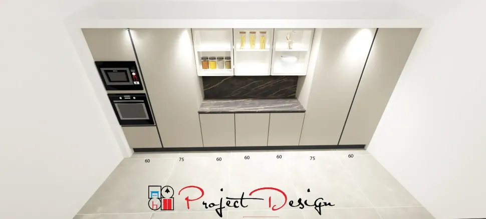 Cucina a prezzo ribassato con isola design Kali Arredo3