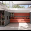 Cucina a prezzo ribassato ad angolo moderna Easy Ar-due