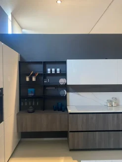 Cucina a prezzo ribassato ad angolo moderna Delinea Scavolini
