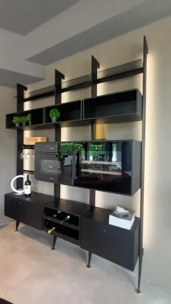 Cucina a prezzo ribassato lineare design Parete 50's Cesar