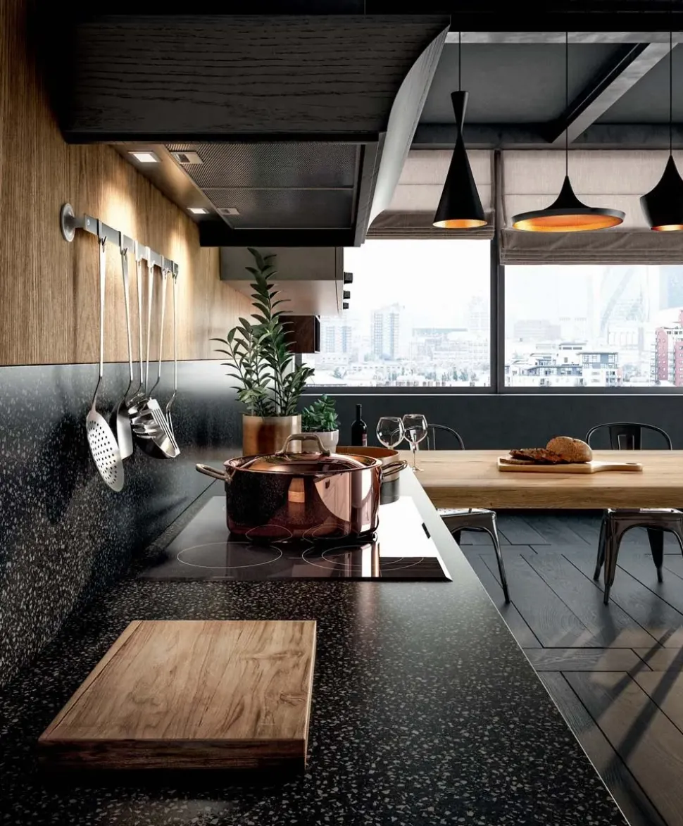 Cucina a prezzo ribassato ad angolo classica Asolo Collezione esclusiva