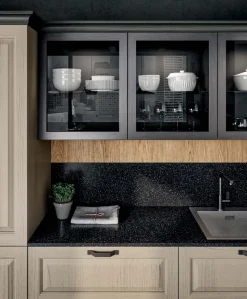 Cucina a prezzo ribassato ad angolo classica Asolo Collezione esclusiva