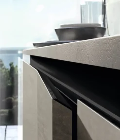 Cucina a prezzo scontato con isola moderna Mk18 Antares