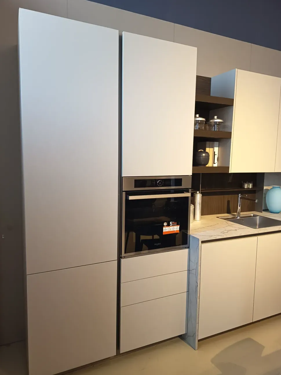 Cucina a prezzo scontato lineare moderna Kali Arredo3