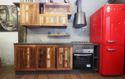 Cucina a prezzo scontato lineare industriale Cucina modello  recicle  industrial  Nuovi mondi collection