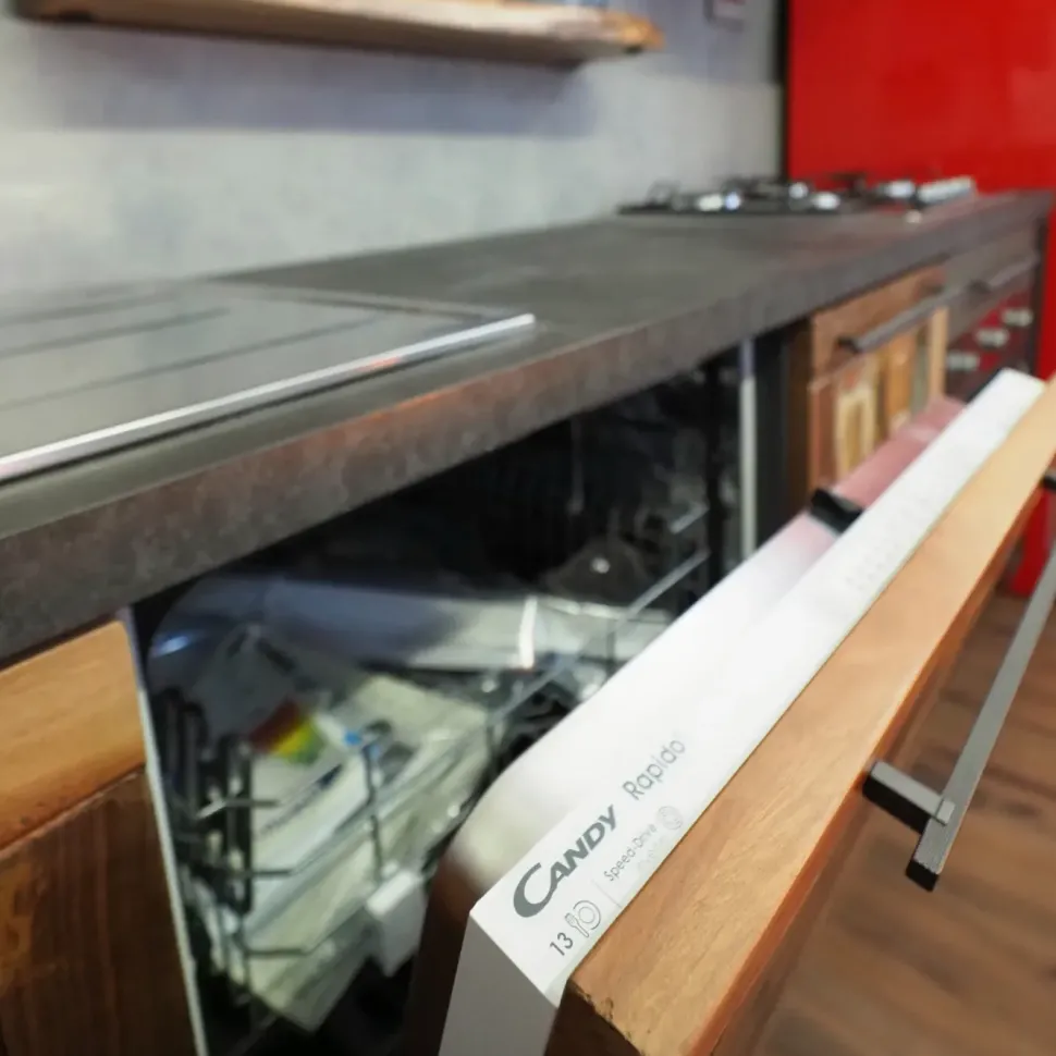 Cucina a prezzo scontato lineare industriale Cucina modello recicle industrial Nuovi mondi collection