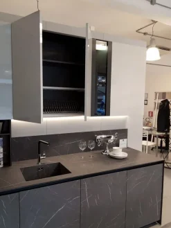 Cucina a prezzo scontato ad angolo design Metropolis Stosa