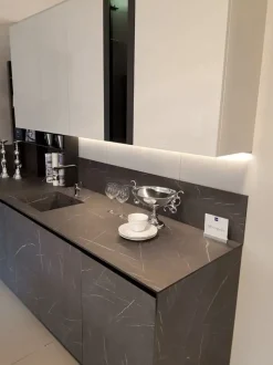 Cucina a prezzo scontato ad angolo design Metropolis Stosa