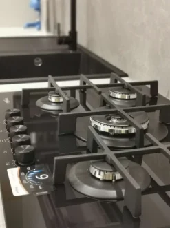 Cucina a prezzo scontato ad angolo moderna Domino 1 Prima cucine