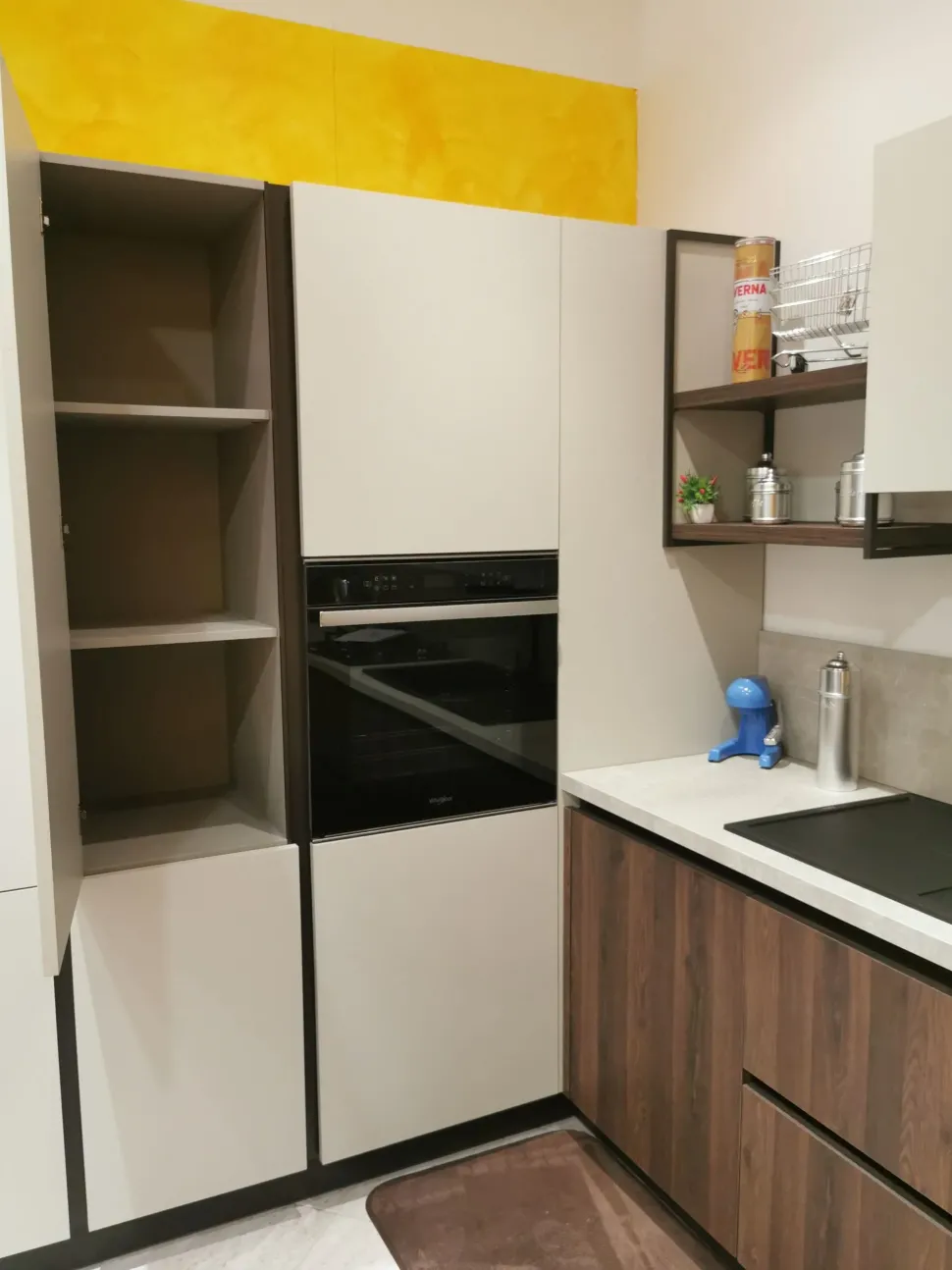Cucina a prezzo scontato ad angolo moderna Domino 1 Prima cucine