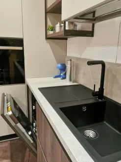 Cucina a prezzo scontato ad angolo moderna Domino 1 Prima cucine