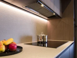 Cucina a prezzo scontato lineare moderna Plan 03 outlet Diotti.com