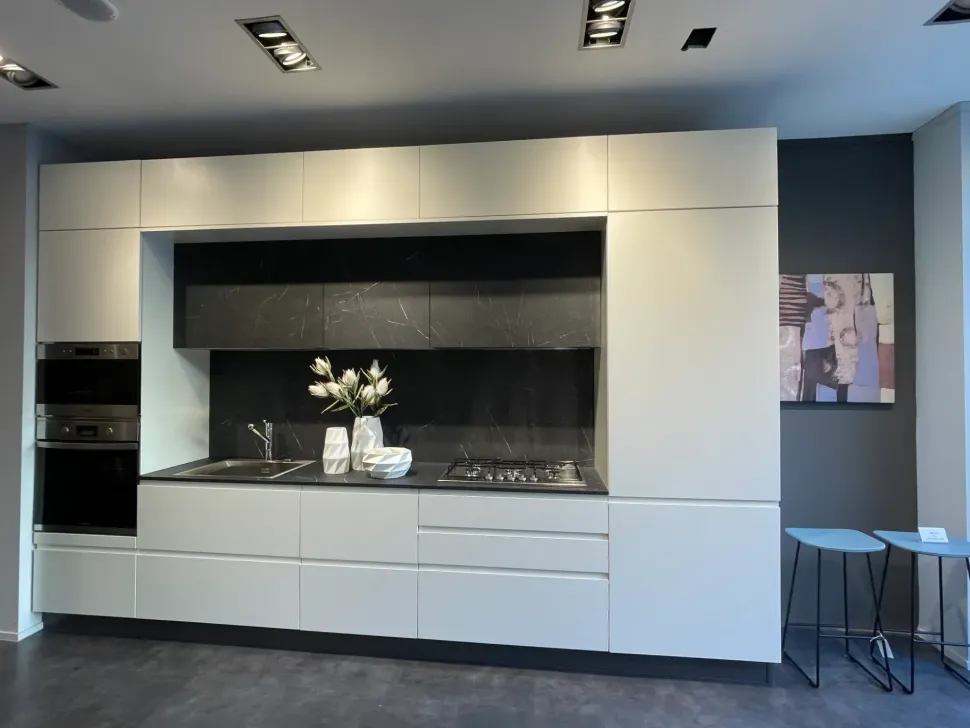 Cucina a prezzo scontato lineare moderna Traccia Febal