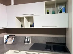 Cucina a prezzo scontato ad angolo moderna Aria e cloe Arredo3