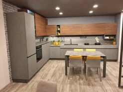 Cucina a prezzo scontato ad angolo moderna Zecchinon Zecchinon