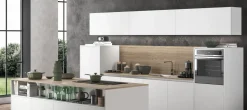 Cucina a prezzo scontato con isola design Cloe Arredo3